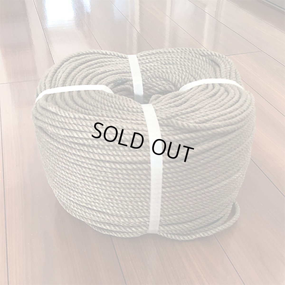 Photo1: Original jute rope (Moss Green color,6.5mm×300m in roll,Untreated) (1)