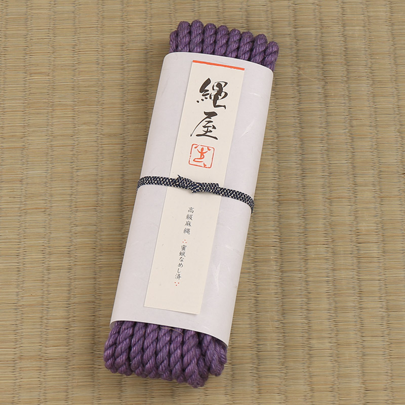 Nawaya Shibari Jute Rope (LightPurple Standard 6.5mm x 8M)